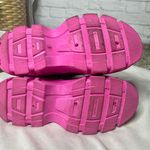 SheIn Black & Pink Chunky Platform Sneakers Photo 8