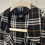 Sanctuary Boyfriend for Life Button Down Shirt Rebel Plaid Flannel Top Medium Photo 4