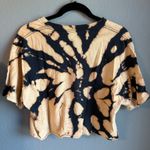 Fork Em ASU Sub Devils Acid Washed Cropped Shirt Multiple Size M Photo 2