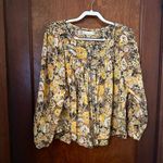 Free People Cool Meadow Floral Printed Top, M Photo 2