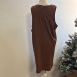 Old Navy Sleeveless Chocolate Midi Dress Photo 2