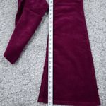 Lee  Corduroy High Rise Flare Pants Jeans Purple Indigood Y2K Stretch Size 24 Photo 9