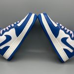 Nike Women Air Force 1 ‘07 Mid White/Sail/Doll/Military Blue. Size 7.5 Photo 8