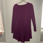 Zenana Premium  Plum Purple Long Sleeve Tunic Dress Size Medium Photo 1