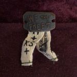 We The Free  Milan Burgundy Crushed Velvet Layering Top Photo 5