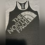 The North Face Black Graphic Fitted Tank Top Photo 2