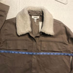 Splendid  Women’s Sherpa Gray Tawny Collar Utility Jacket Size XS NWT Photo 12