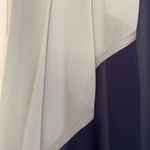 Downeast Collection navy and blue A-line skirt. Photo 2