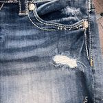 Miss Me  Denim Shorts with Embellished Pockets Photo 10