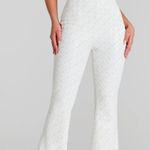 NADINE MERABI Hailey White Flared Jumpsuit with Sweetheart Neckline summer Photo 0