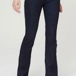 Loft Ann Taylor  6 or 28 dark wash curvy flare mid rise low rise jeans Photo 0