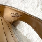 Badgley Mischka  Silver Glitter Rhinestone Embellished  Ankle Strap Block Heels Photo 13