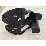 Naturalizer  Callie black leather‎ lace-uP heeled bootie boots 10 Photo 3