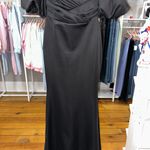Cinderella Divine Black Off The Shoulder Formal Dress  Photo 2