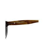 illesteva Brown Ombre Framed Round Sunglasses with Case Photo 6