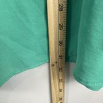 Catherines Womens Top 2X Green 3/4 Sleeve Mature Office Lightweight Blouse Flowy Photo 6