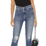 MOTHER Denim Mother The Insider Crop Step Chew in Dancing on Coals Size 26 Photo 0