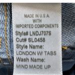 SLVRLAKE NWT London High Rise Straight Jean in Mind Made Up Wash 28 Blue Photo 11