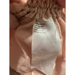 URBAN REVIVO Peach Ruched Side Button Up Shirt Long Sleeve Top Size US 2 Pink Photo 7