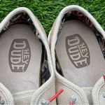 Hey Dude  Conway Craft Linen  Women’s sneakers Size 9 Photo 7