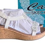 Skechers Cali Beverlee Date Glam Women's Wedge Sandals Size 9.5 SKU#241175 Photo 0