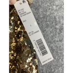 Antonio Melani Gold Sequin Pencil Skirt Party Holiday Formal NWT Size 2 Photo 5