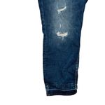 Silver Jeans Women's Jeans Sam Distressed Whiskered Skinny Ankle Blue Large Photo 2