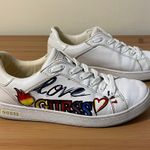 Guess Sneakers White Embellished 7.5 Photo 3