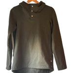 The North Face Dark Green Knit Stitch Hoodie Size XS Excellent Condition Photo 0