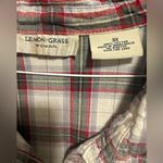 Lemon Grass plaid Button Down Shirt for Women Cabincore Size 3X Photo 5