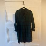 Madewell , latitude shirt dress, alma plaid, L Photo 2