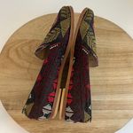 Matt Bernson Gitanes Leather Embroidered Almond Toe Indie USA Made Size 7.5 Green Photo 5