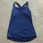 Athleta  Transcendence Support Strappy Bra Tank Top‎ in Navy Photo 2