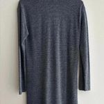 ZARA Grey and Silver Tunic Sweater, Long Sleeve Gothic Blouse, Size Medium Photo 11