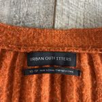 Urban Outfitters  Size XS Burnt Orange Cropped Cardigan Sweater Photo 3