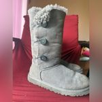 UGG Tall gray triple Bailey button  boots gray size 6 winter comfy Photo 5