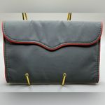 Rebecca Minkoff A Very Rare Vintage HTF  Gray Nylon Large Snap Wallet Photo 0