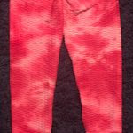 Pink Tie Dye Booty Scrunch Leggings Size M Photo 1