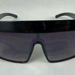 SA174 Black Big Oversized Shield Sunglasses Photo 2