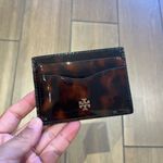 Tory Burch EMERSON TORTOISE PATENT
SLIM CARD CASE #165947 Photo 1