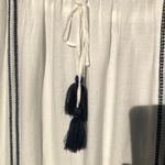 Rachel Zoe  White with Blue Embroidery Cotton Nightgown S Photo 5