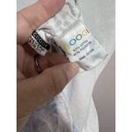 COOGI  Y2K Shirt Top Women Sz S Zebra Gold Short Sleeve V Neck Blouse Vintage Photo 7