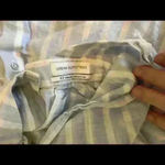 Urban Outfitters  Size S Elle Midi Dress Blue Embroidered Pocket  sun dress Photo 3