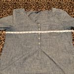 American Eagle GUC  Shirt Women’s Size XL AE Denim Pullover Long Sleeve Top Photo 5
