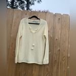 White Stag Vintage  Cream Sweater- Size large 12/14 pom pom Y2k cozy boho‎ Photo 1