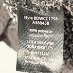 Barefoot Dreams  Cozychic Small Sweater Black Gray Seaside Crew-Neck Photo 3