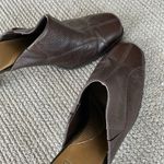 Mootsies Tootsies Vintage Mootsie Tootsie Chocolate Brown Genuine Leather Mules Size 8.5 Photo 5