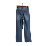 SheIn  Jeans High Rise Wide Leg Grunge Baggy Destroyed Blue Denim Size Women's XS Photo 1