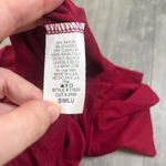 Cropped Long Sleeve TShirt Red Size Small Photo 3