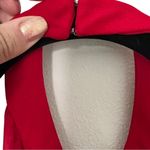 Cache  Halter Neck Rhinestone Maxi Evening Dress Red Size 10 Photo 4